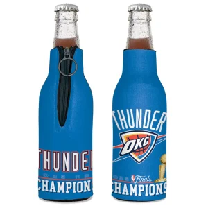 Oklahoma City Thunder Wincraft 2025 NBA World Champions Bottle Coolie