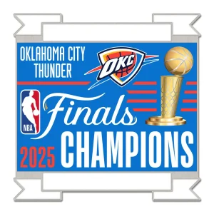 Oklahoma City Thunder Wincraft NBA 2025 World Champions Collector Pin
