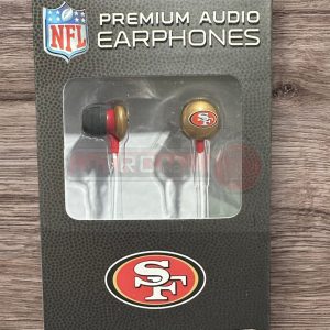 San Francisco 49ers NFL Team Logo Earphones iHip