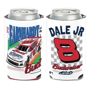 Dale Earnhardt Jr 2025 Wincraft #8 Budweiser MLB Late Model 12oz Can Coolie