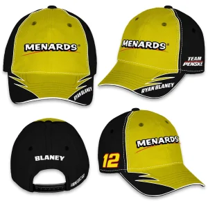 Ryan Blaney 2025 Checkered Flag Sports #12 Menard's Element Hat