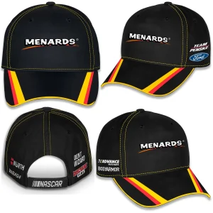 Ryan Blaney 2025 Checkered Flag Sports #12 Menard's Uniform Hat