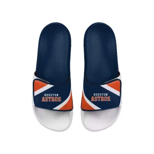 Houston Astros MLB FOCO White Gradient Sandal