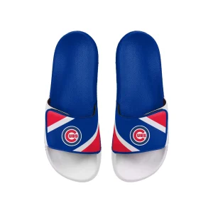 Chicago Cubs MLB FOCO White Gradient Sandal