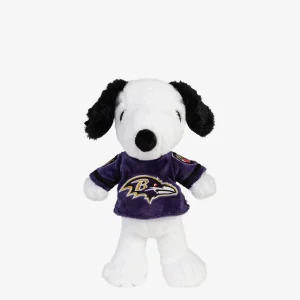 Baltimore Ravens FOCO Snoopy Peanuts Team Jersey NFL 10" Plush