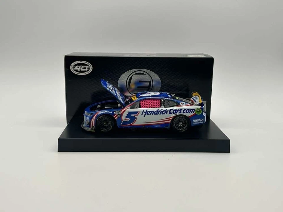 Kyle Larson 2024 Lionel #5 Hendrickcars.com Charlotte Roval Raced Win ELITE 1/24 - Image 2