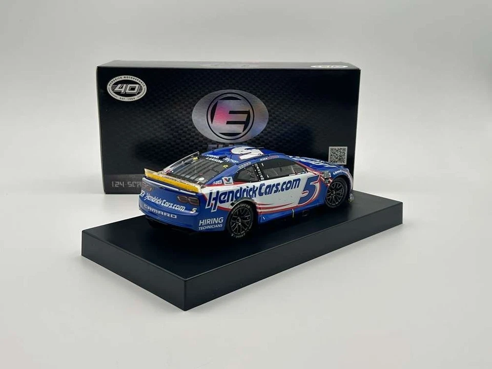 Kyle Larson 2024 Lionel #5 Hendrickcars.com Charlotte Roval Raced Win ELITE 1/24 - Image 3