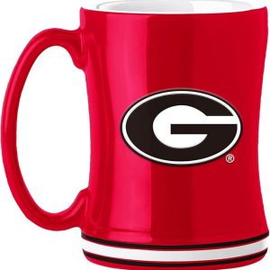 Georgia Bulldogs Logo Brand NCAA Ceramic Coffee Mug(1) 14oz