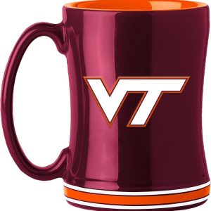 Virginia Tech Hokies Logo Brand NCAA Ceramic Coffee Mug(1) 14oz
