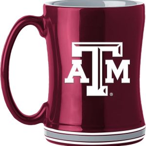 Texas A&M Aggies Logo Brand NCAA Ceramic Coffee Mug(1) 14oz