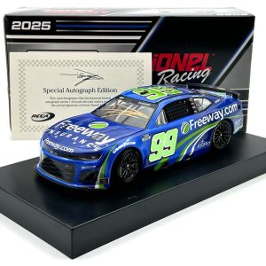 Daniel Suarez 2025 Autographed #99 Diecast – 1/24 NASCAR Camaro ZL1