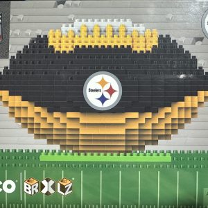 Pittsburgh Steelers NFL BRXLZ Football 3-D Construction Block Set