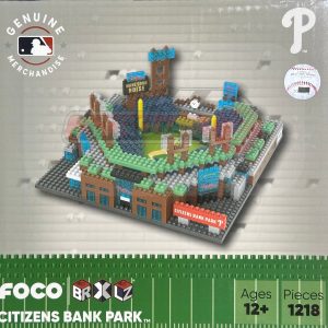 Phillies Citizens Bank Park BRXLZ Puzzle – 3D Stadium Set (1218 Pieces)