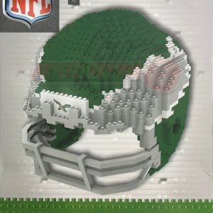 Philadelphia Eagles Retro BRXLZ 3D Helmet Puzzle – Kelly Green Edition