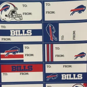 Buffalo Bills NFL Wincraft Gift Tags