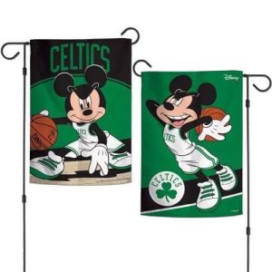 Boston Celtics Wincraft Disney NBA 12x18 Double Sided Garden Flag
