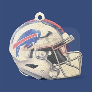 Buffalo Bills NFL Wood Helmet Ornament
