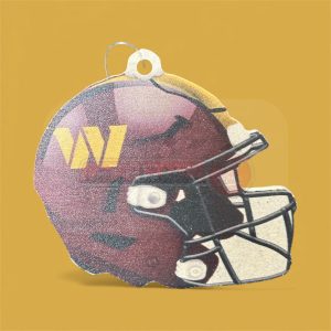 Washington Commanders NFL Wood Helmet Ornament