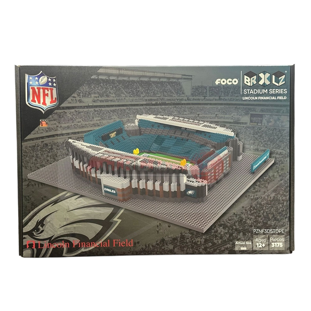 Lincoln Financial Field 3D Puzzle – Philadelphia Eagles BRXLZ Stadium Set
