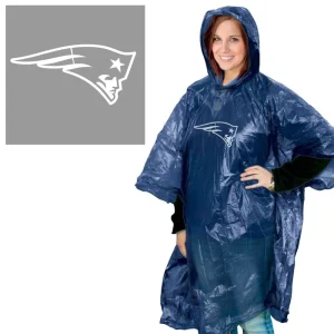 New England Patriots NFL Wincraft Officially Licensed Rain Poncho