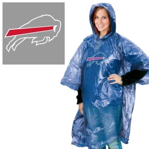 Buffalo Bills NFL Wincraft Officially Licensed Rain Poncho