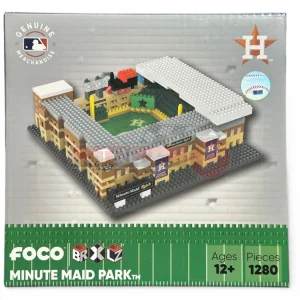 Houston Astros BRXLZ Minute Maid Park Stadium 3-D Construction Block Set