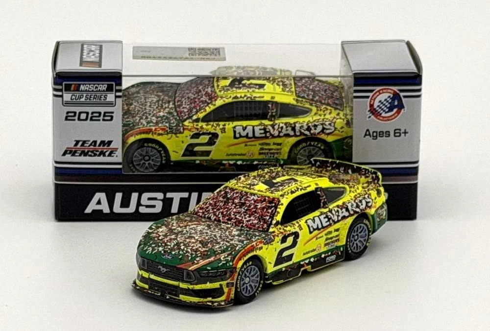 Austin Cindric 2025 Lionel #2 Menard's/Quaker State Talladega Raced Win 1/64