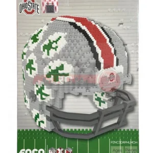 Ohio State Buckeyes NCAA BRXLZ Team Helmet 3-D Construction Block Set