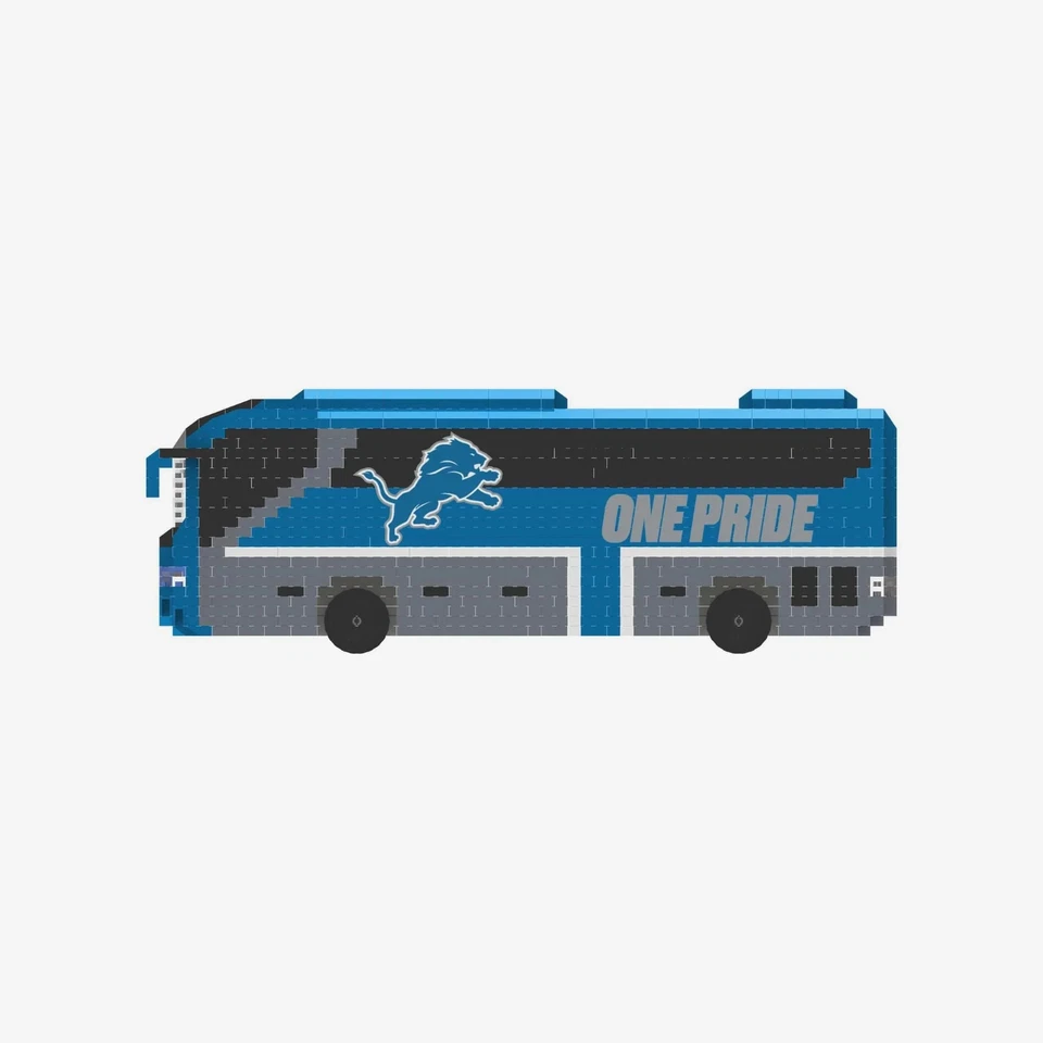 Detroit Lions FOCO NFL BRXLZ Bus - Image 4