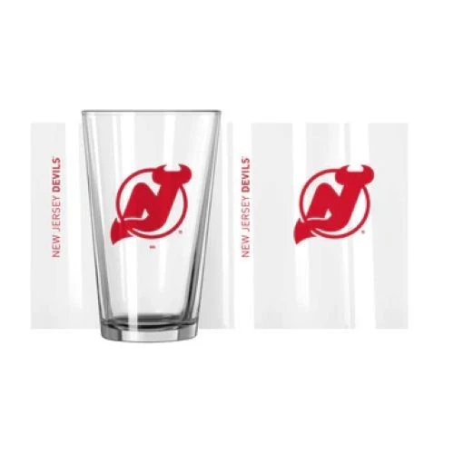 New Jersey Devils Boelter NHL Game Day 16oz Pint Glass(1)