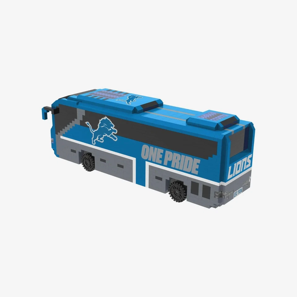 Detroit Lions FOCO NFL BRXLZ Bus - Image 2