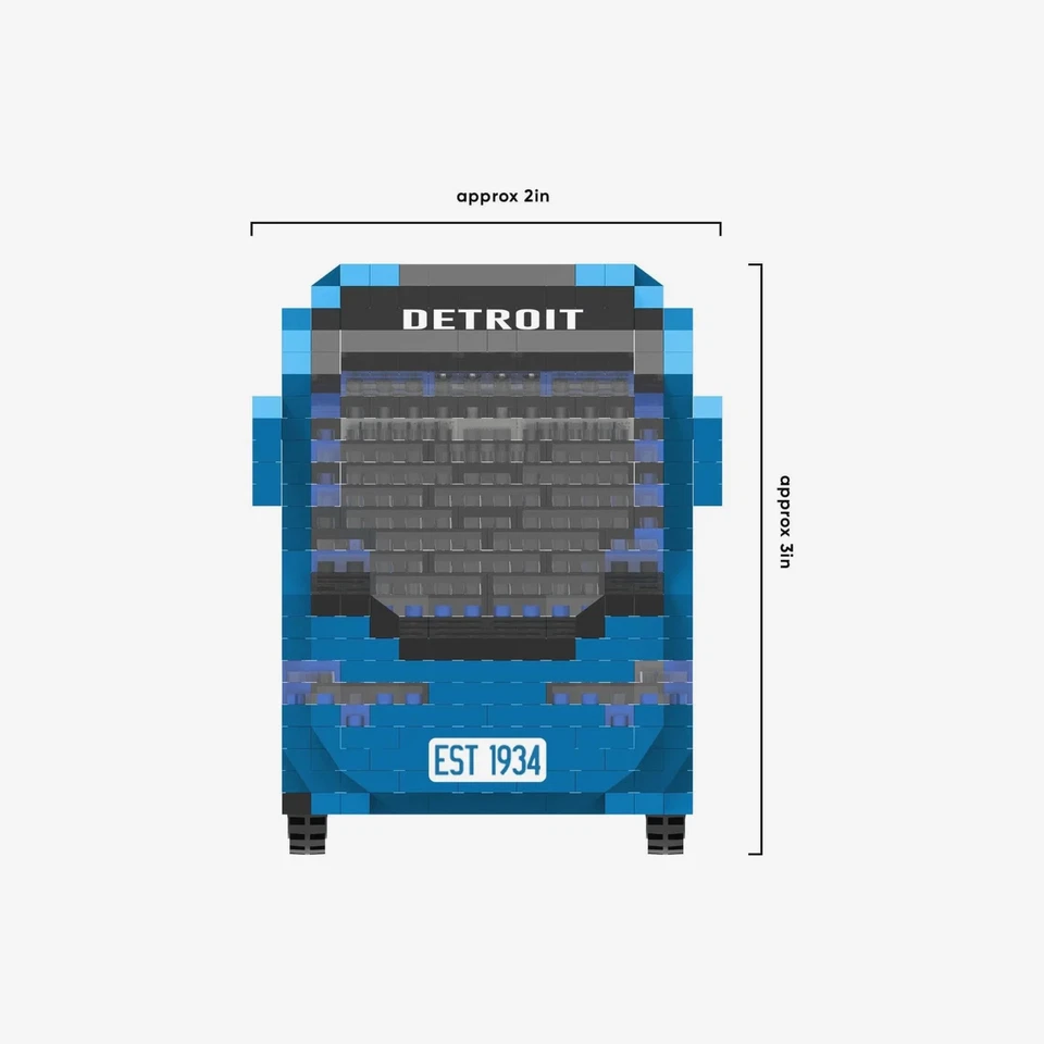 Detroit Lions FOCO NFL BRXLZ Bus - Image 5