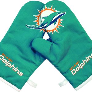 Miami Dolphins Crossover NFL Oven Mitt Set