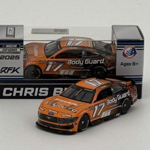 Chris Buescher 2025 Lionel #17 Body Guard Mexico FOIL NEXT GEN Ford Mustang 1/64