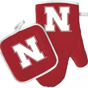 Nebraska Cornhuskers NCAA Oven Mitt and Pot Holder Set
