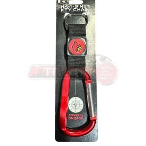 Louisville Cardinals Rico NCAA Navi-Biner Key Chain