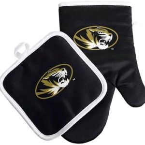Missouri Tigers NCAA Oven Mitt and Pot Holder Set