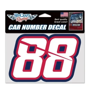 Connor Zilisch 2026 Wincraft #88 Car Number Decal 7 x 4.75