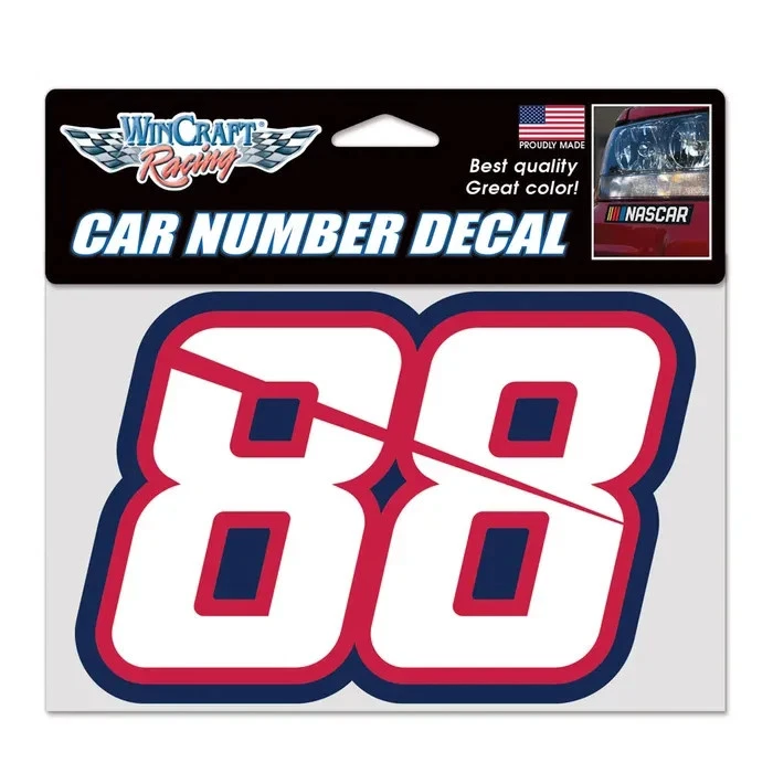 Connor Zilisch 2026 Wincraft #88 Car Number Decal 7 x 4.75