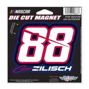 Connor Zilisch Wincraft 2026 #88 Die Cut 5x5 Magnet