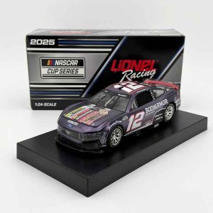 Ryan Blaney 2025 Lionel Racing #12 BODYARMOR Black COLOR CHROME Mustang 1/24