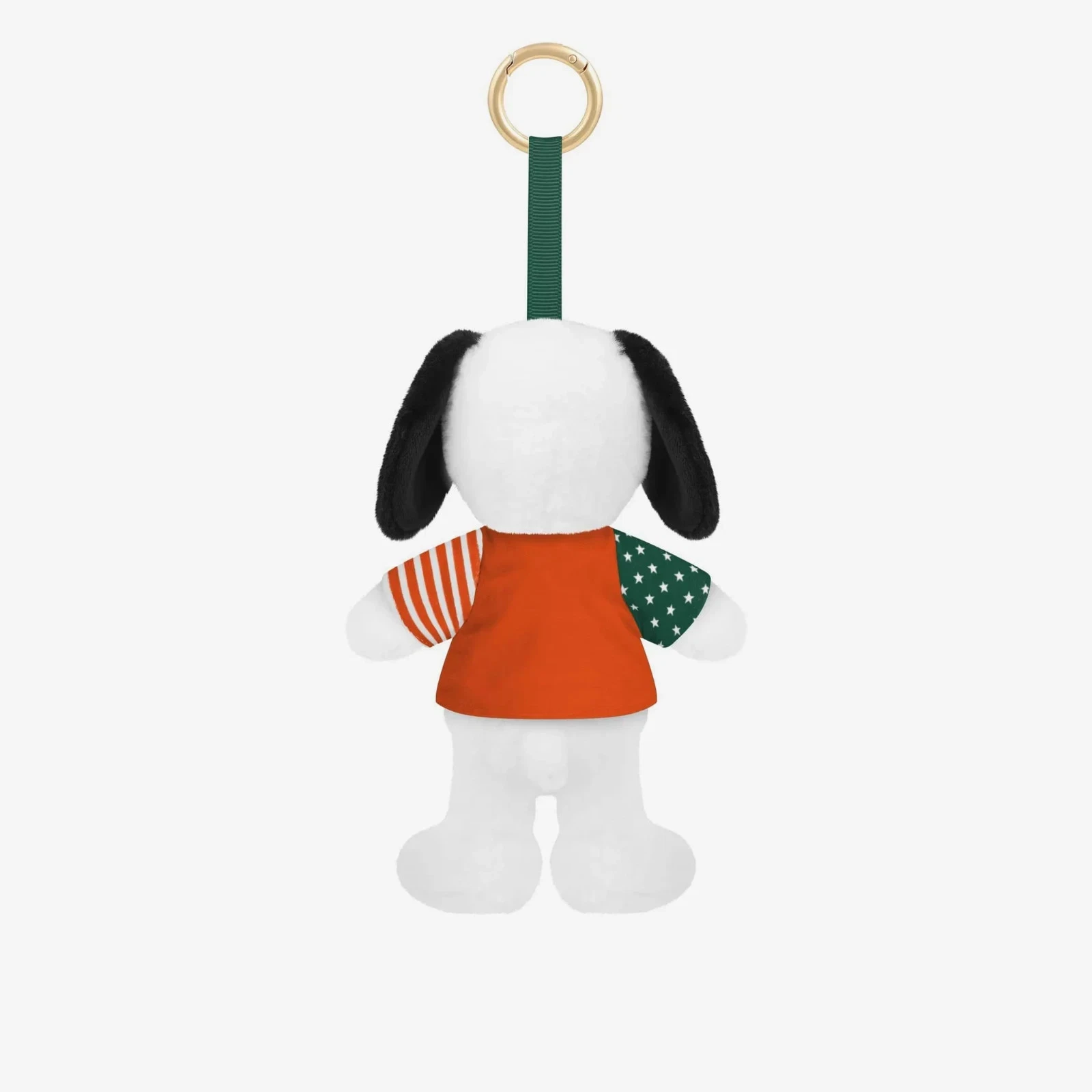 Miami Hurricanes Americana NCAA Team Jersey Snoopy Bag Charm Keychain 6" - Image 2