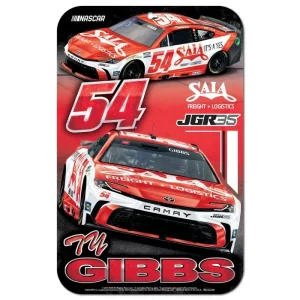 Ty Gibbs 2026 Wincraft #54 SAIA LTL Freight/JGR 11x17 Sign