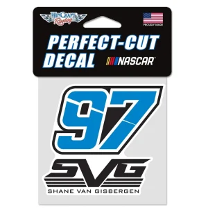 Shane Van Gisbergen 2026 Wincraft #97 Perfect Cut Decal 4x4