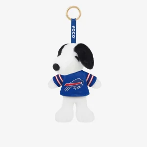 Buffalo Bills NFL Team Jersey Snoopy Bag Charm Keychain 6" Plush