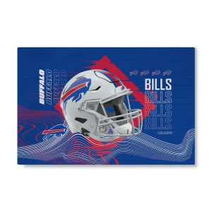 Buffalo Bills NFL Northwest Wavelength Washable Rug