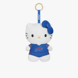 Buffalo Bills NFL Hello Kitty Bag Charm Keychain 6" Plush