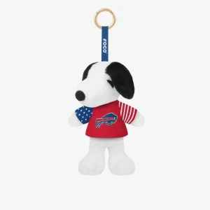 Buffalo Bills Americana NFL Team Jersey Snoopy Bag Charm Keychain 6" Plush