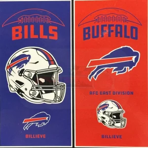 Buffalo Bills Northwest NFL 30x60 Beach Towel 2 Pack