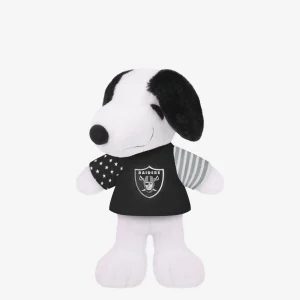 Las Vegas Raiders Snoopy Peanuts Americana Team Jersey NFL 10" Plush